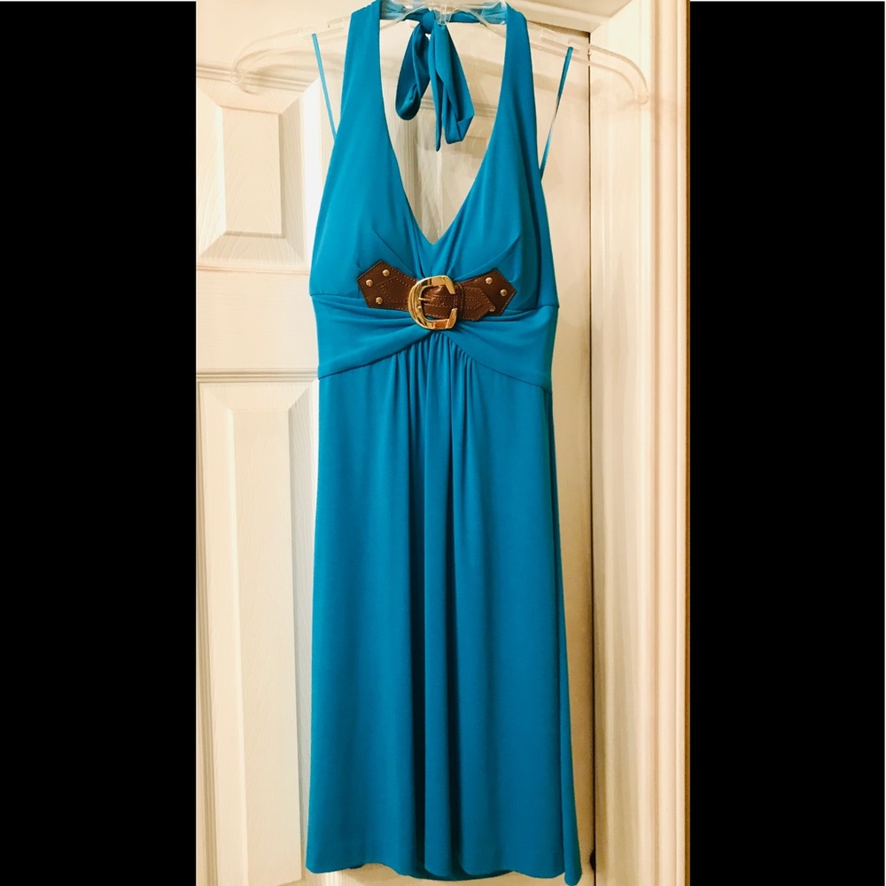 Cache Aqua Halter Top Dress